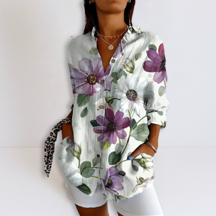 Katherine | Relaxed Printed Blouse