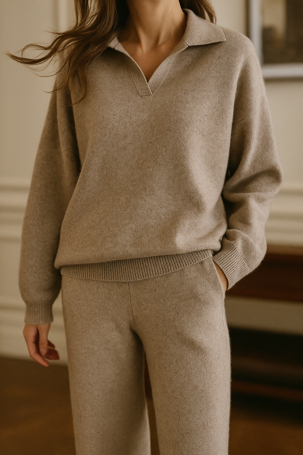 GRACE™ | Polo Knit Set