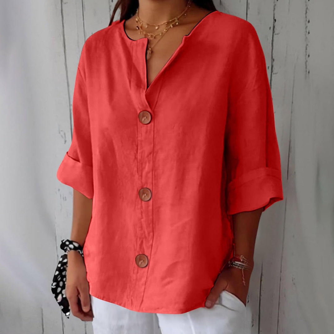 Natasha | Relaxed Blouse for Timeless Elegance
